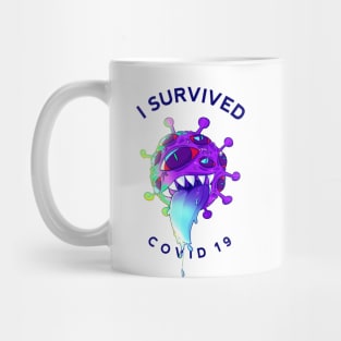 I SURVIVED COVID 19 Mug